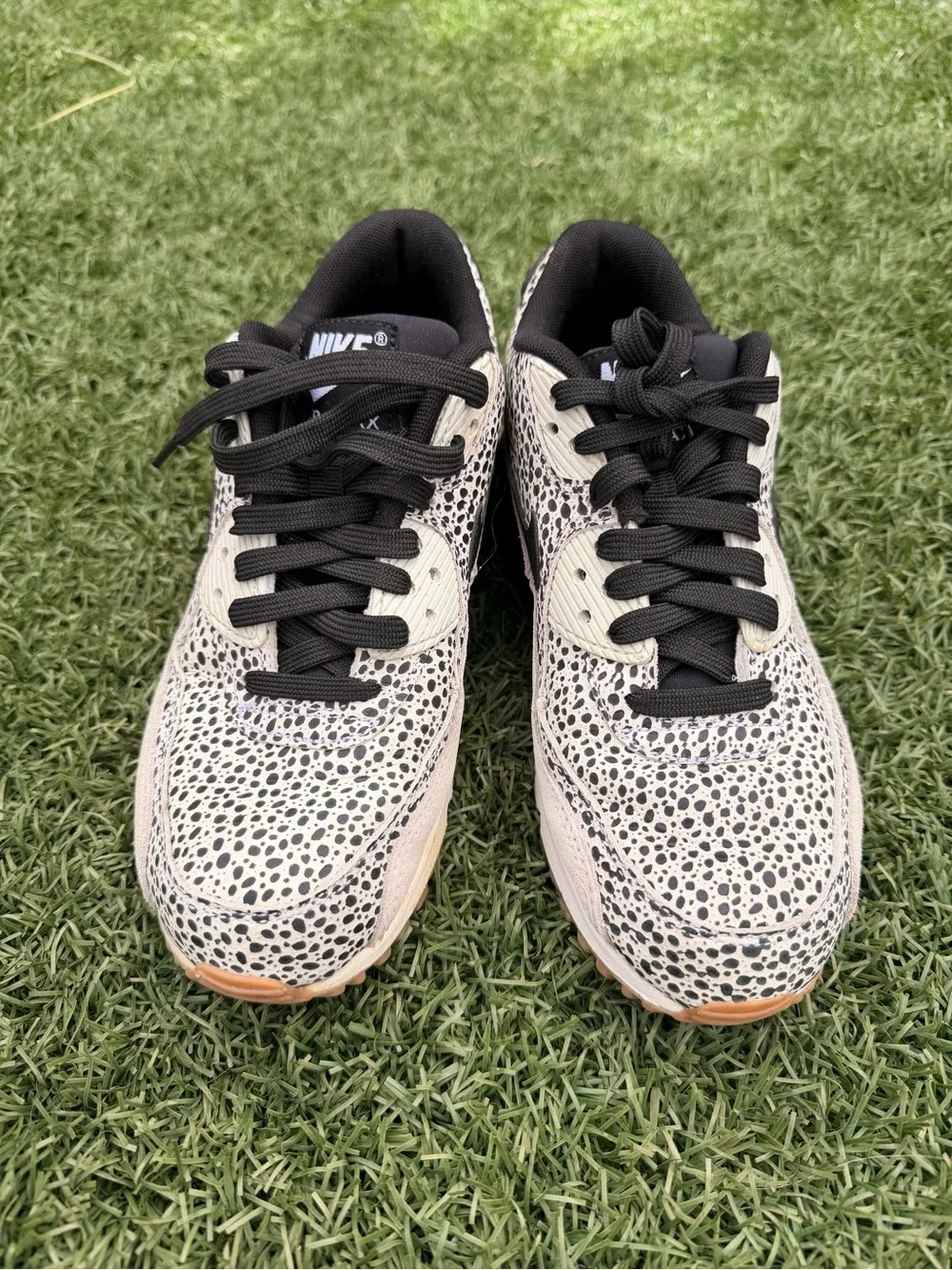 Nike Women’s Black & Cream Speckled Air Max Sneakers